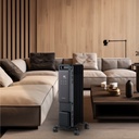 Radiador de aceite 7 elementos Durasil con mando Máx. 1500W