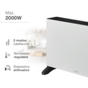 Calefactor eléctrico convector Selatin Máx. 2000W Blanco 