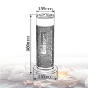 Calefactor eléctrico vertical giratorio cerámico Rinne Máx. 2000W 