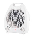 Calefactor eléctrico vertical Tupa Máx. 2000W Blanco
