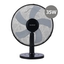 Ventilador sobremesa Macomia  Ø31cm 35W Negro
