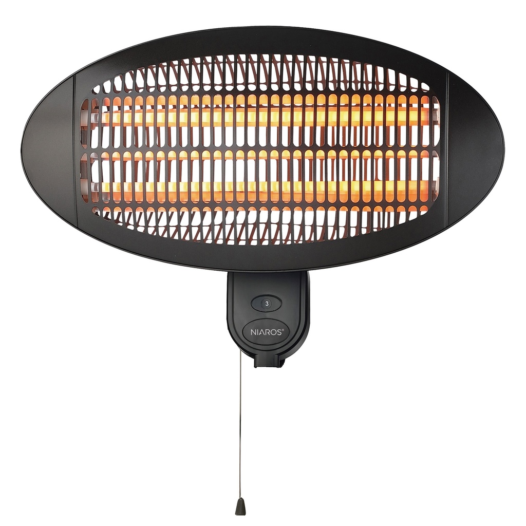 Aquecedor para exterior de quartzo Máx. 2200W