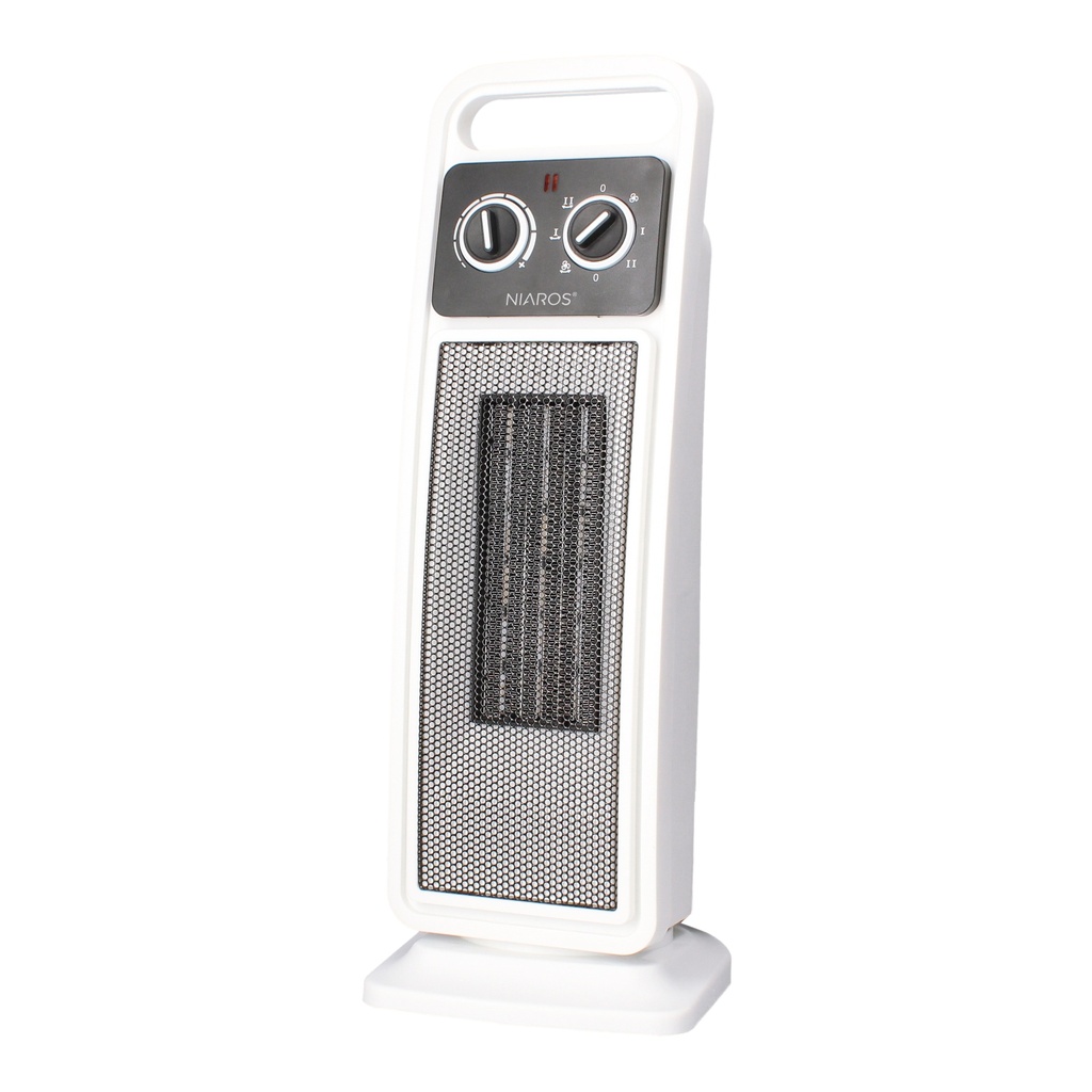 Aquecedor vertical giratório cerâmico Máx. 2000W