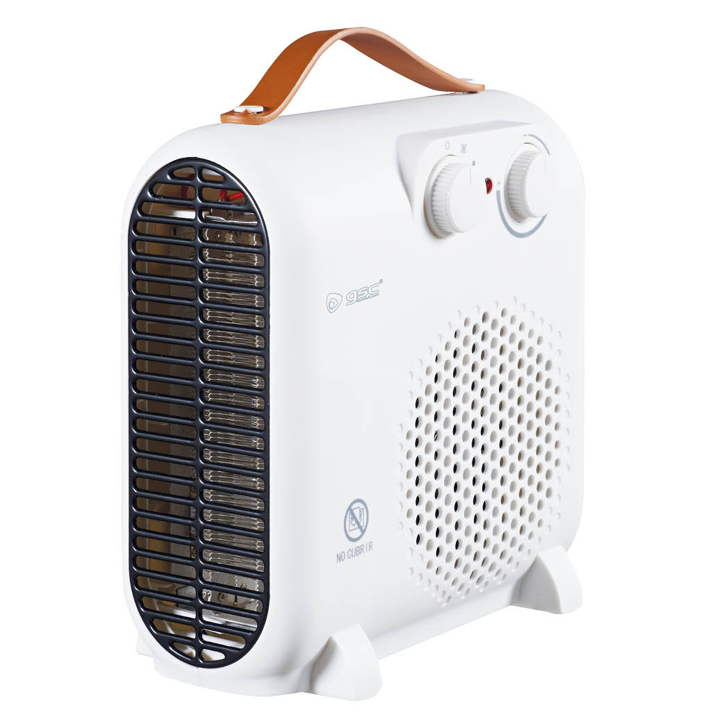 Calefactor eléctrico vertical/horizontal Aitsa Máx. 2000W Blanco