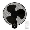  Sautar Wall fan 43cm Ø 45W with remote, Black