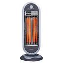 Estufa eléctrica giratoria tubos de carbono Mukah Máx. 900W