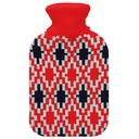 Bolsa de agua caliente 2L Rombo rojo