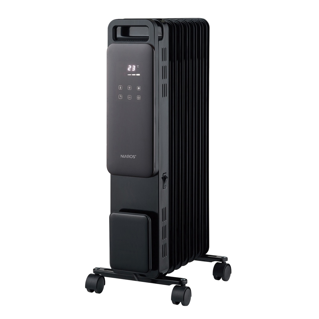 Durasil oil filled radiator with remote control 7 fins Max. 1500W