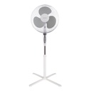 Makena stand fan with timer Ø43cm 45W White