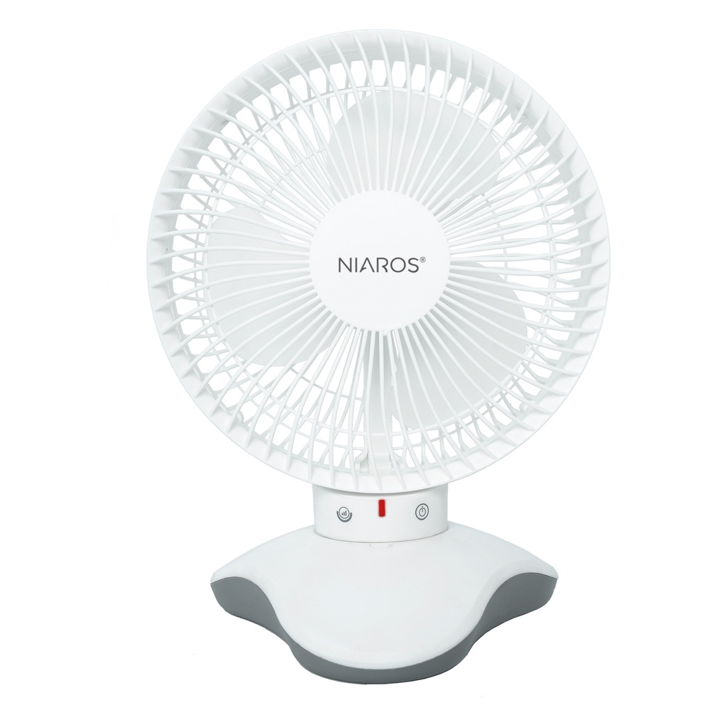 Zawadi table fan Ø18cm 5W DC motor White