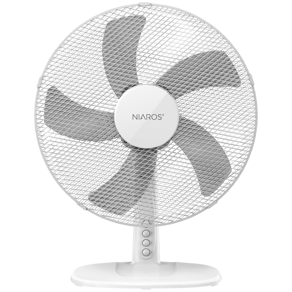 Ventilador sobremesa Lathor Ø43cm 45W Blanco 